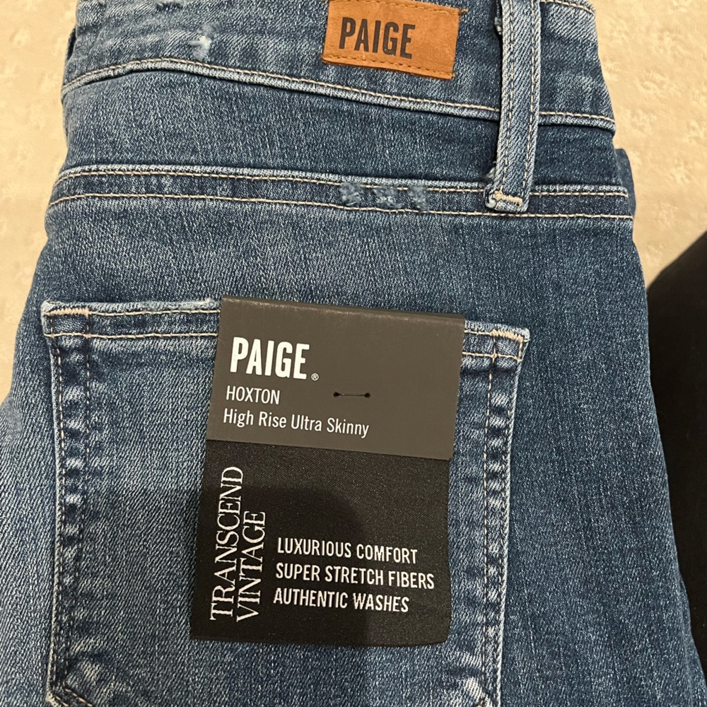 Paige Hoxton High raise ultra skinny jeans